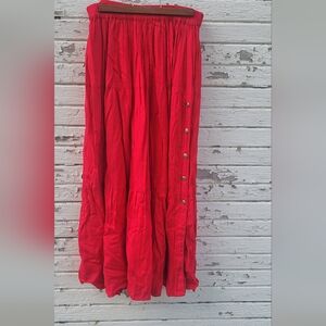 vintage broomstick western skirt size xl